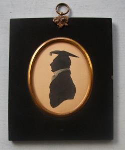 Early 19th Century Silhouette of Mr C.Grenside